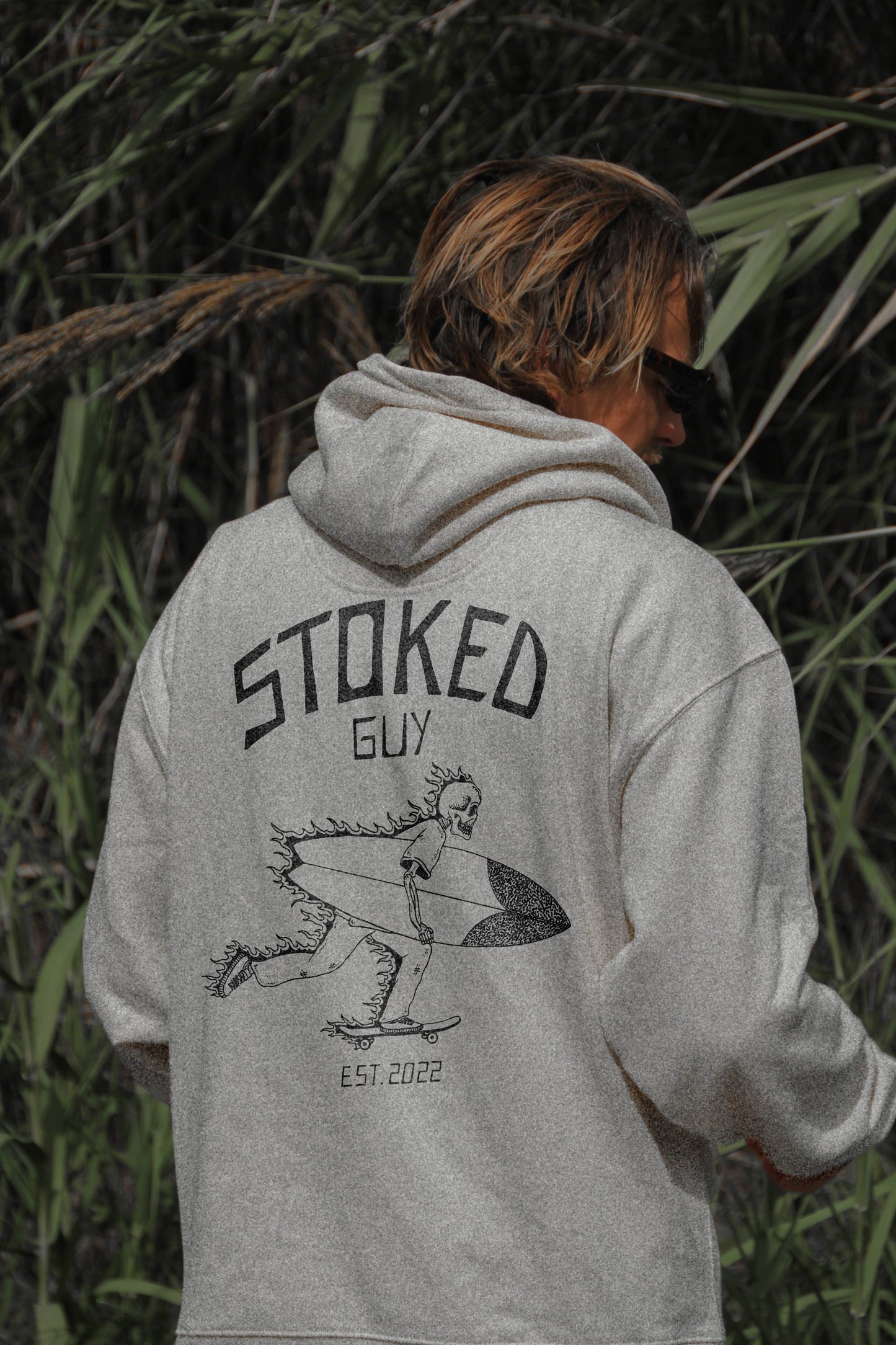 Heather Grey "SG Original" Organic Hoodie