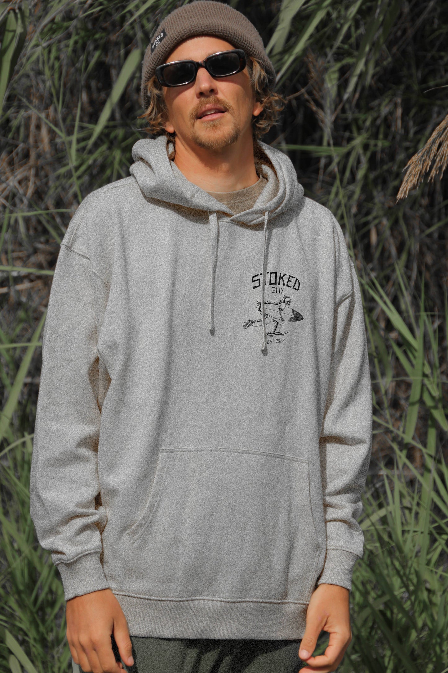 Heather Grey "SG Original" Organic Hoodie