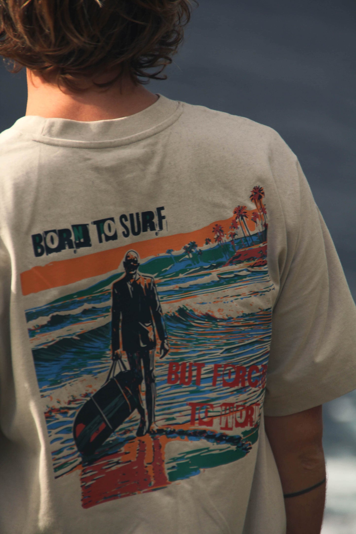 Desert Dust "Born To Surf" Tee