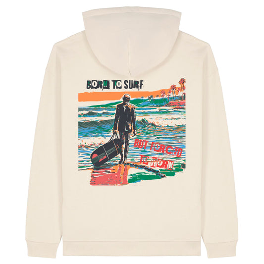 Natural Raw "Born To Surf" Hoodie