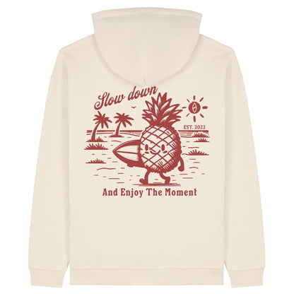 Natural Raw "Stoked Piña" Organic Hoodie