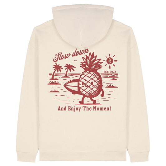 Natural Raw "Stoked Piña" Hoodie