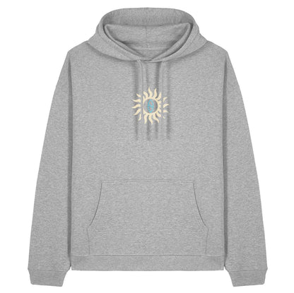 Heather Grey "Tribe" Organic Hoodie