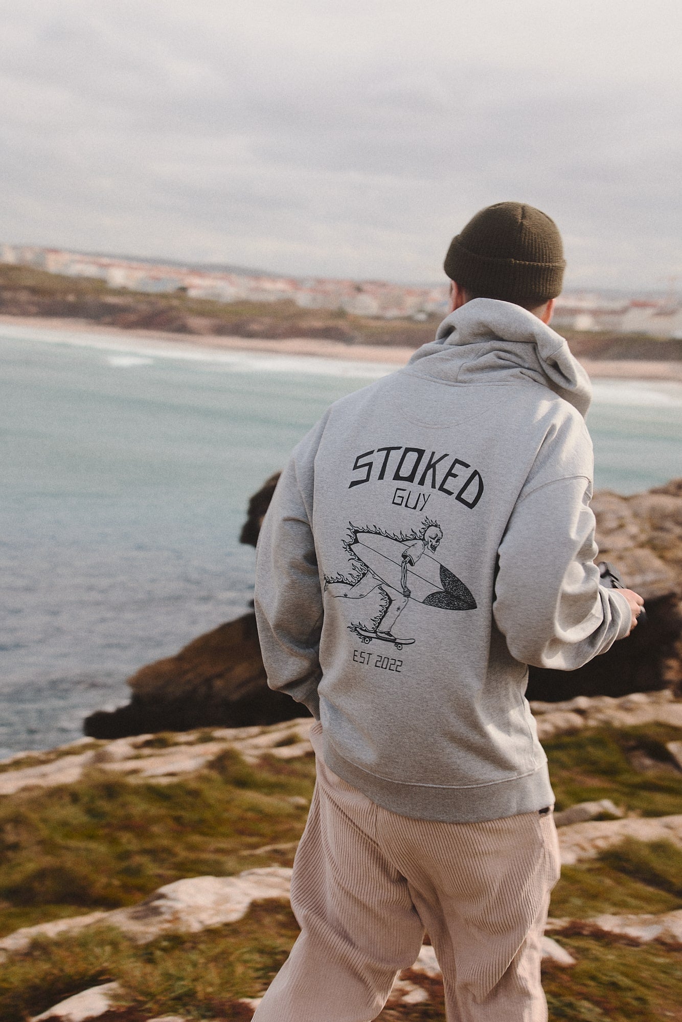 Heather Grey "SG Original" Organic Hoodie