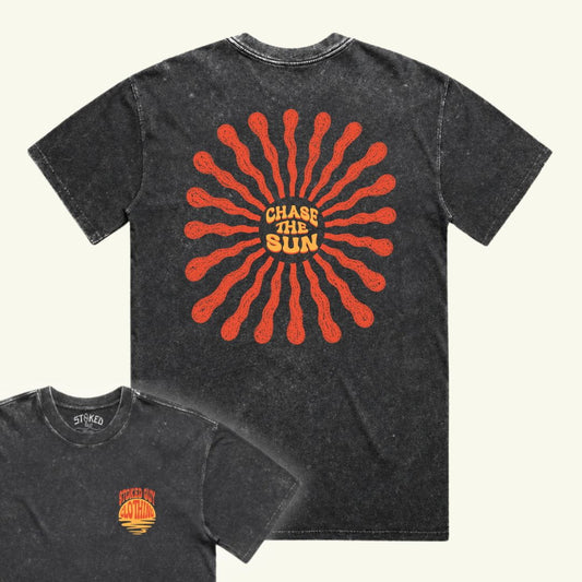Organic "CHASE THE SUN" Tee