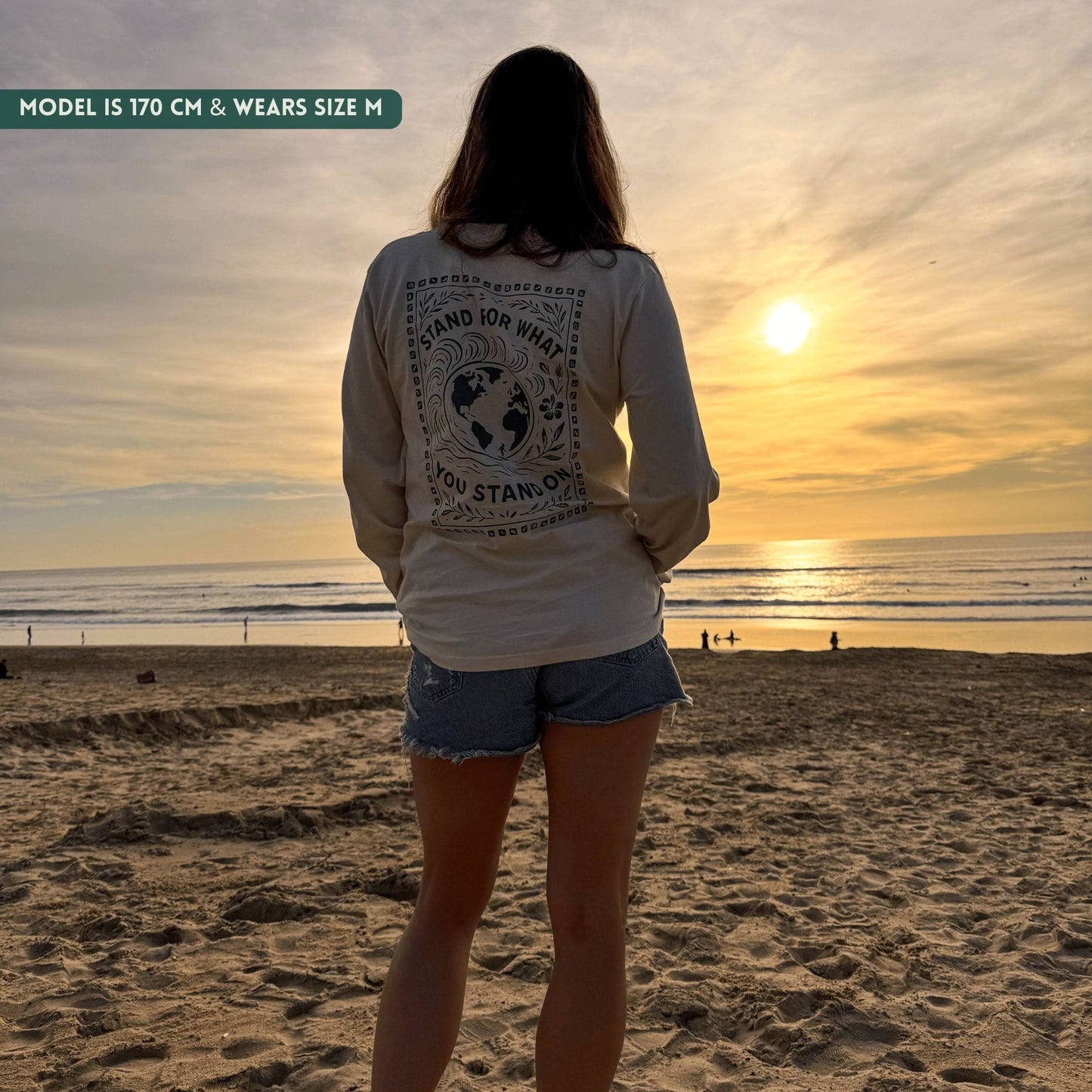 Organic "STAND FOR" LS Tee