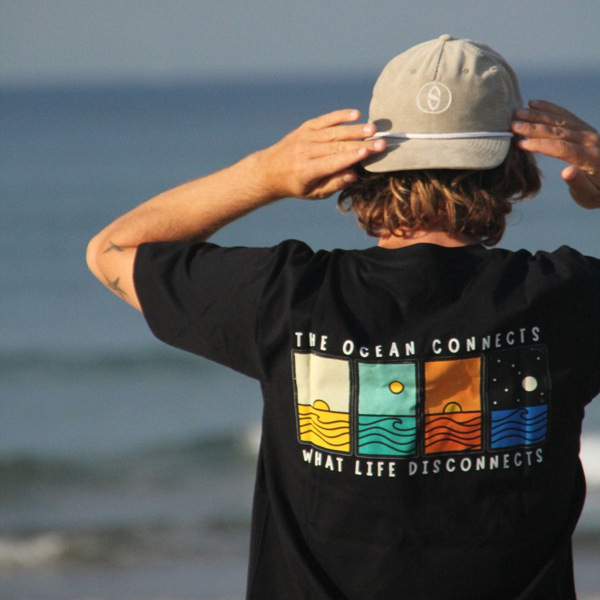 Organic "AWE" Tee